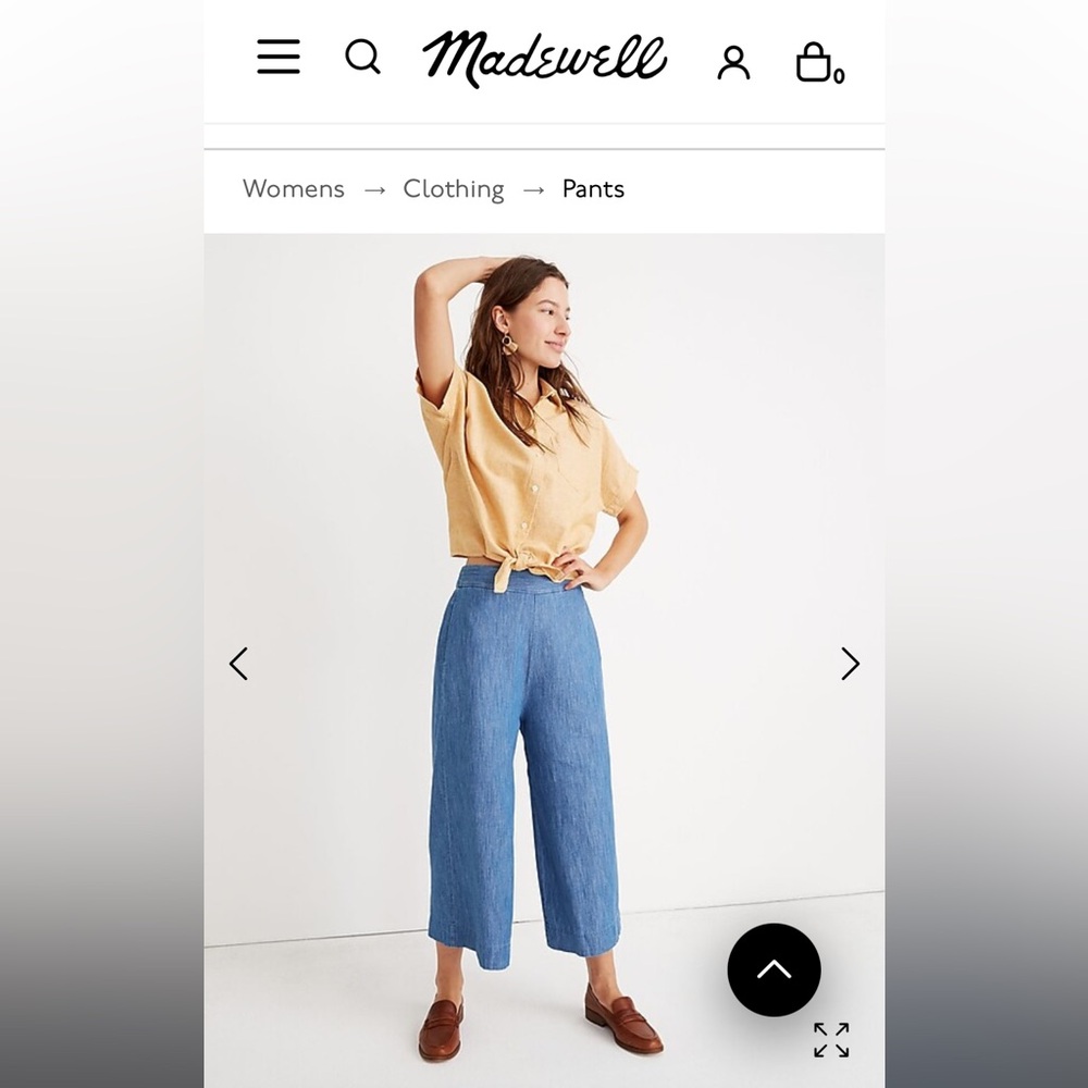 Madewell Wide Leg Pants
